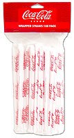 Coca Cola Straws Wrapped
