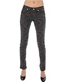 Tripp NYC The Ramones Jean in Black & Gray,Denim for Women