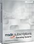 Microsoft MSDN Operating Systems 7.0 Revised - 1 Year [Old Version]