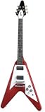Gibson Flying V Electric Guitar, Worn Cherry Satin