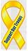 Support Our Tropps Block Letters 8 Car Magnet