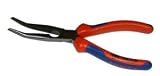 Eigenschaften BauKreis  / Flachrundzange KNIPEX gebogene Form. 200 mm