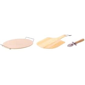 Click here to buy Bialetti 4-Piece Pizza Stone Set by Bialetti.