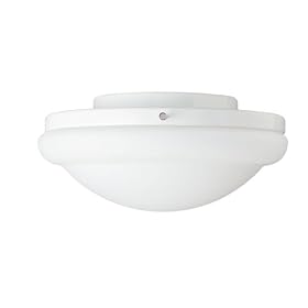 Hunter 27218 White Energy Efficient Low Profile Light Kit