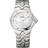 Ebel Watches Ebel Sportwave Lady 100m Water Resistant Diamond Hour Markers Ladies Watch 