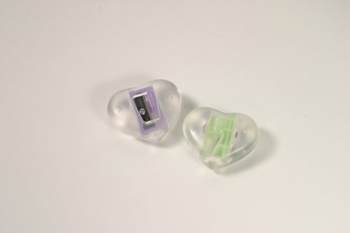Perfect Beauty Heart Cosmetic Sharpener - PINK