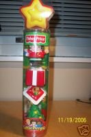 Fisher Price Little People Christmas Tube