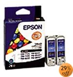 EPSON IC1BK13W(モノクロインクカートリッジ:2個セット)