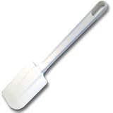 9 1/2 White Plastic Spatula (13-0812) Category: Utensils Spatulas -Rubber
