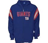 New York Giants NFL Full Zip Team Logo Hooded Sweatshirt
