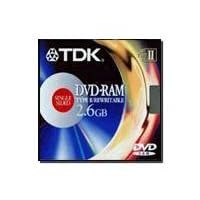 1-pack DVD-RAM Media 2.6GB Single Sided Type2 Removable
