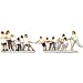 Price is for price/set. Product Details: Like the original Duel Game™ two adversaries square off in a game of skill not strength, but this time instead of one on one, it's two to six per team making the DUEL even more challenging and involving up to 12 people per game. Yes, it looks like a tug of war game but if you play like tug of war your team will lose. The rules are simple. After a timed one minute huddle per team to discuss strategy, there are two basic ways to play. Last person standing wins or first team to lose a member loses. What strategy will your team use Who will think out of the box to outwit their opponent Each SURVIVOR DUEL™ GAME comes complete with two eight foot interlocking island platforms that can be taken apart into four foot sections for storage. Also included are a Cotton Duel Rope, rules and instructions. Features: Which Team Can Survive On Their Island