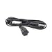 Norman 3' Straight Sync Cord, 1/4 Mono Plug to Household (AC) Female