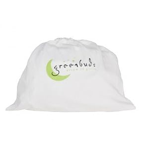 Greenbuds Organic Cotton Moses Basket Sheet - Percale (White)