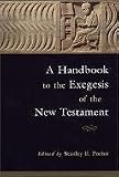Handbook to the Exegesis of the New Testament CD