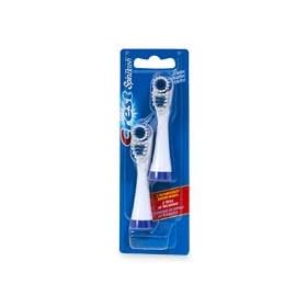 Crest Spinbrush Classic Replacement Brush Heads, Refill, 2 Each (Colors May Vary)