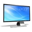 Acer S243HL bmii 24-Inch Widescreen Slim WLED Display - Black