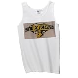 Skidoo Snowmobile Angry Bee White Tank Top