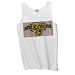 Skidoo Snowmobile Angry Bee White Tank Top