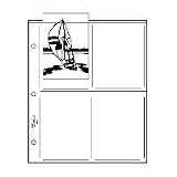 Photo : Print File G-Series Archival Photo Album Pages Holds Eight 4" x 6" Prints, Pack of 25
