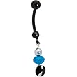Handcrafted Pearl Ritz Titanium Belly Ring