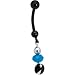 Handcrafted Pearl Ritz Titanium Belly Ring