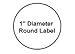 1,260 Label Outfitters Printable Metallic Gold Foil Round Circular Laser Printer Labels 20 Sheets