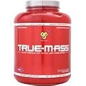 BSN True-Mass Ultra-Premium AM to PM Lean Mass Gainer, Chocolate Milkshake, 5.75-Pound Jar