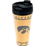 Iowa Hawkeyes 16 oz. Gold Background