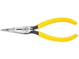 Klein Tool 71982 Long Nose Telephone Work Pliers, Type L2, Yellow 218F6FKCCJL. SL160 Klein Tool 71982 Long Nose Telephone Work Pliers, Type L2, Yellow