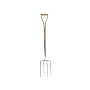 Faithfull Stainless Steel Digging Fork - Ash Shaft Yd