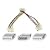 Belkin F2N503 Internal Drive Power ftftYftft Splitter Cable; 4Pin Male/ 2x4Sok Female; 6"