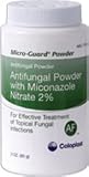 MICRO-GUARD POWDER ANTIFUNGAL. CONTAINS 2% MICONAZOLE NITRATE. WORKS WELL UNDER SKIN FOLDS. TREATS