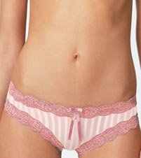 Elle Macpherson Intimates Sheer Ribbons thong