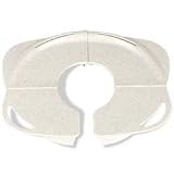 PRIMO Folding Potty with Handles White granite by Primo