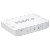 Keebox Network Sge08 8 X Port 10/100/1000Mbps Gigabit Ethernet Switch Auto-Sensing Technology