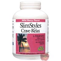 SlimStyles Crave-Relax L'Theanine-Wild Berry Chewable 30 (tab) (Manufacturer Out of Stock- NO ETA) - 30 - Tablets