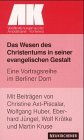 Produkt-Bild: Das Wesen des Christentums in seiner evangelischen Gestalt