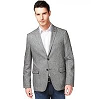 Autograph 2 Button Tailored Fit Jacket with Silk
