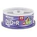 Memorex 864111-25 DVD+R 16x 25 Pack Cakebox