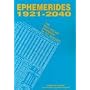 Ephémérides rosicruciennes 1921-2040 : A zéro heure