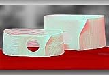 Cool Comfort Elastic Support Belt - Large (36-40) - 4 Width - 2 3/8 Centered Opening - Each