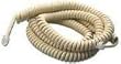 50 FT. MODULAR COIL CORD. IVORY