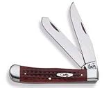 CASE TRAPPER TRU SHARP BLADESHandle: Old Red Bone w/Case Shield