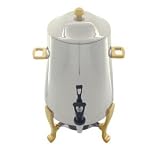 Review overstockedkitchen  / GOLD ACCENTED 3 GALLON COMMERCIAL COFFEE AND TEA URN DISPENER