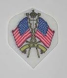 4 sets USA US Flag Nylon Standard flights - Cloth, Fabric, Ripstop