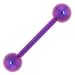 Solid Titanium Purple Barbell 3/8-4mm