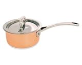 9 Piece Copper Tri Ply Cookware Set (Copper Tri Ply) (Sizes Vary)