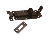 Iron Sliding Bolt Black Powder Coat 4
