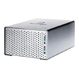Iomega UltraMax Plus externe Festplatte 8,9 cm (3,5 Zoll), USB 2.0, FireWire 400/800, eSATA, 2TB (2x1TB)von "Iomega"